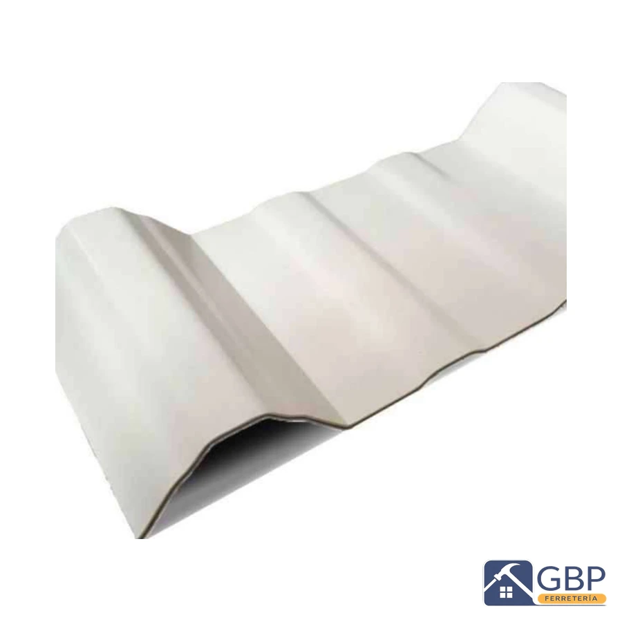 Teja UPVC Termoacústica Cresta Alta 11,80x1,07x2,5mm - PolyComex