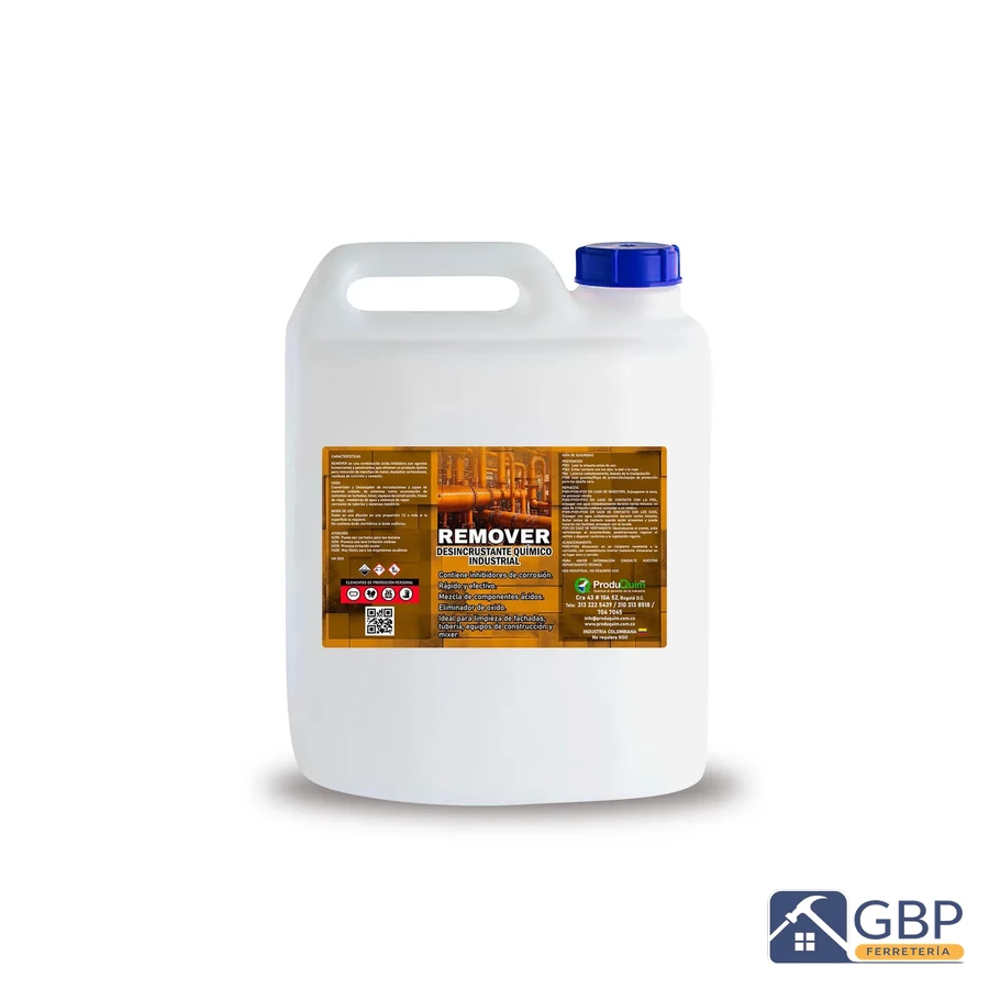 Desincrustante Químico Industrial REMOVER x Galón - ProduQuim