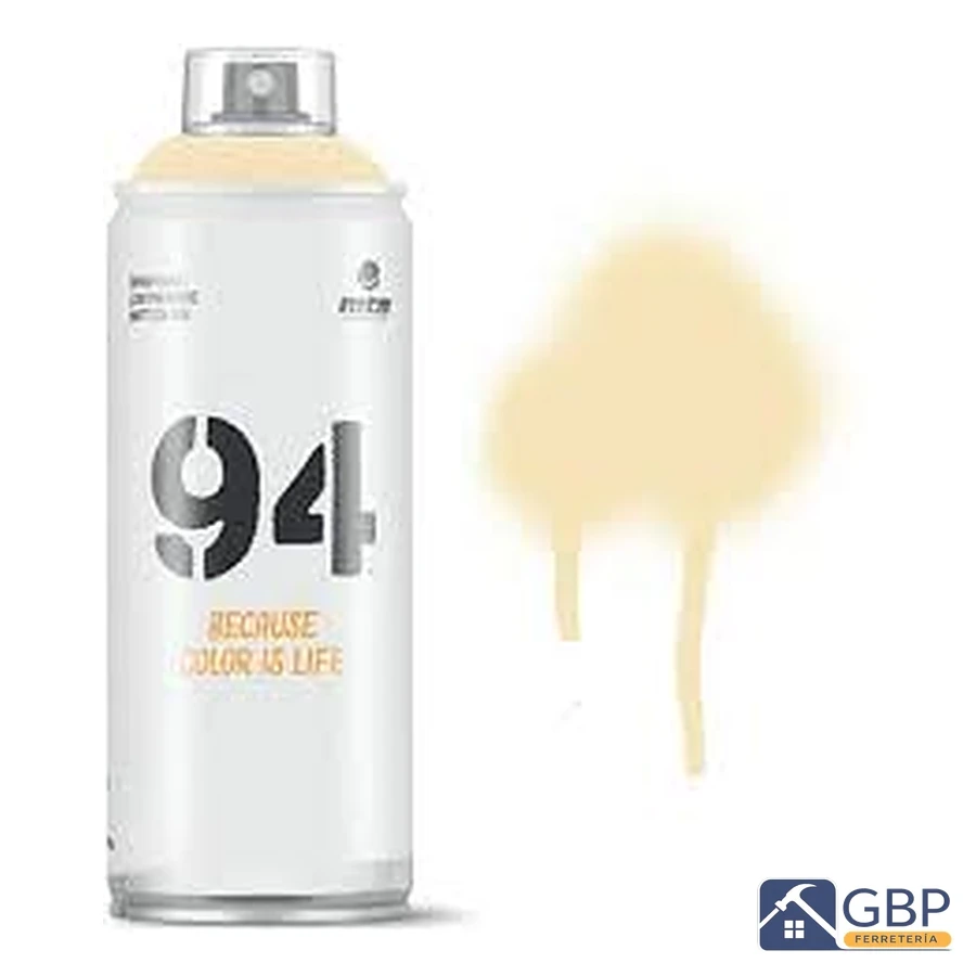 Pintura en Aerosol Blanco Hueso - Montana MTN94