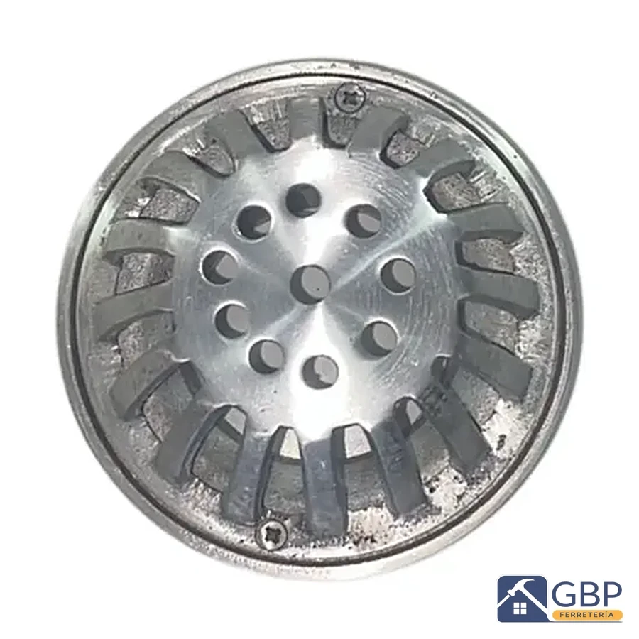 Rejilla Cúpula en Aluminio 4x3" - Genérico