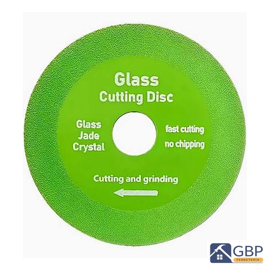 Disco de Corte de Vidrio Verde 4-1/2" - Genérico