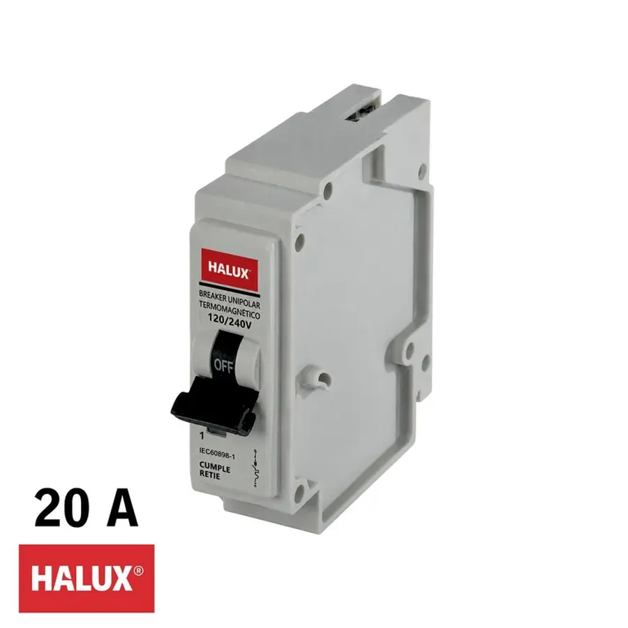 Breaker 1x20 A Enchufable - Genérico