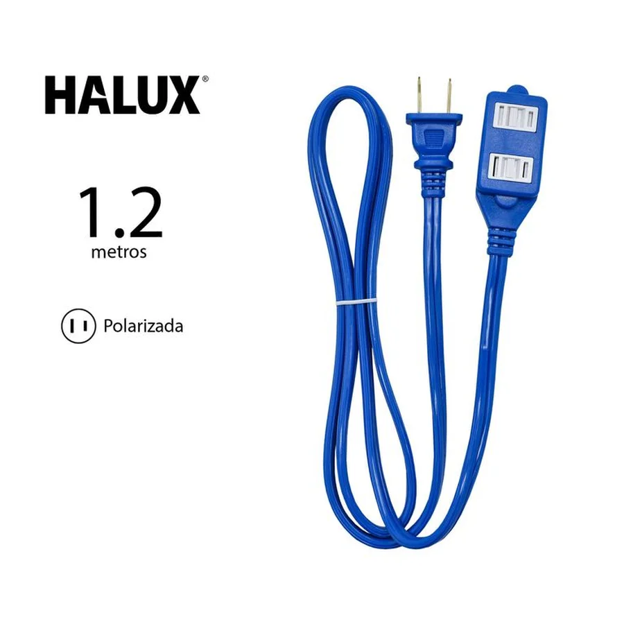 Extensión Eléctrica 3 Tomas - Halux