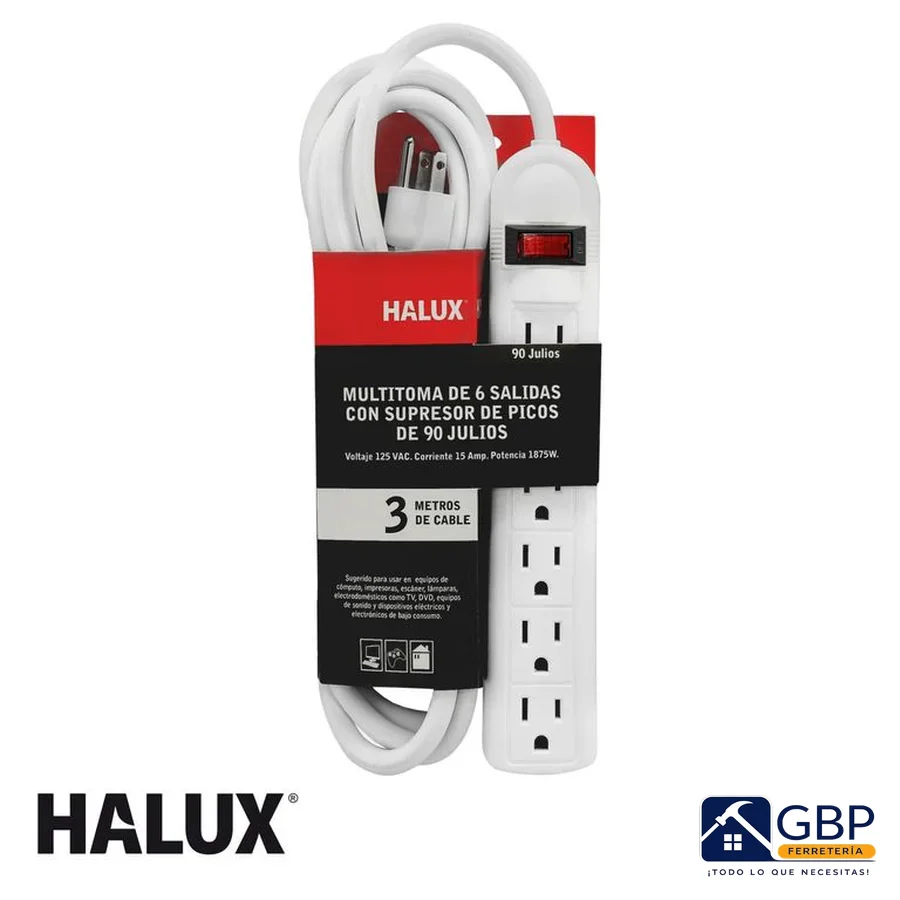 Multitoma 6 Salidas - Halux