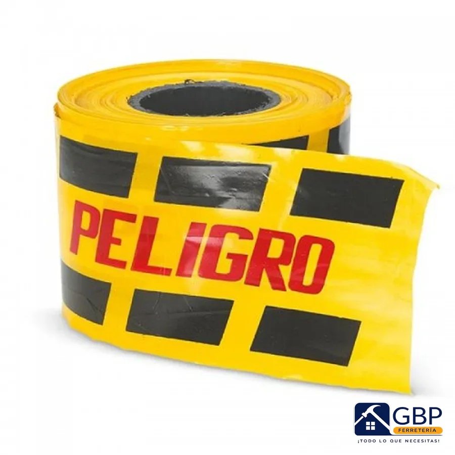 Cinta de Señalización Peligro x 500 m - Genérico