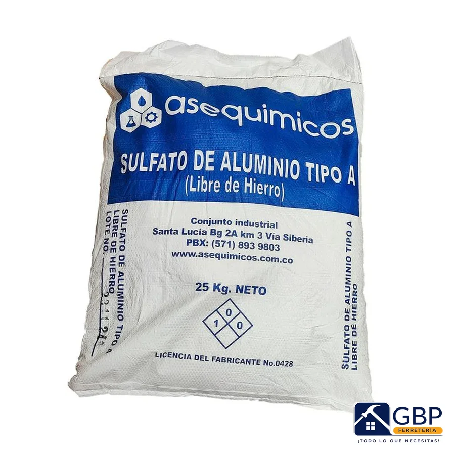 Sulfato de Aluminio - Genérico