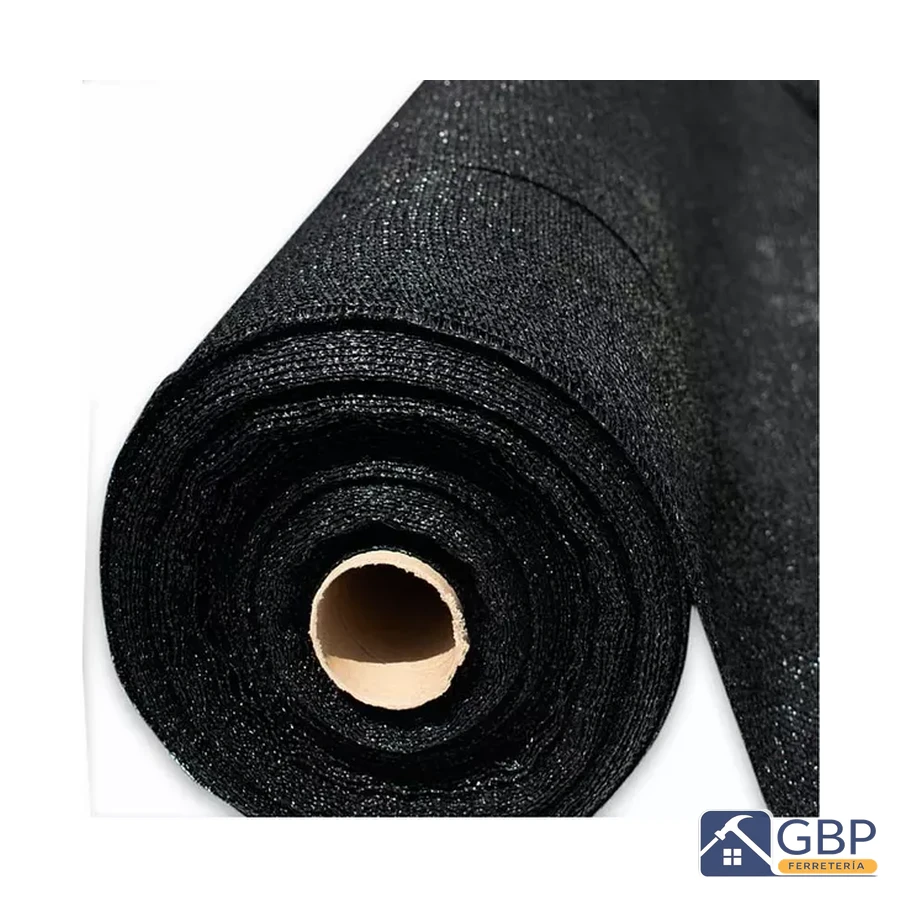 Tela Polisombra Negra 80% x 100m - Genérico