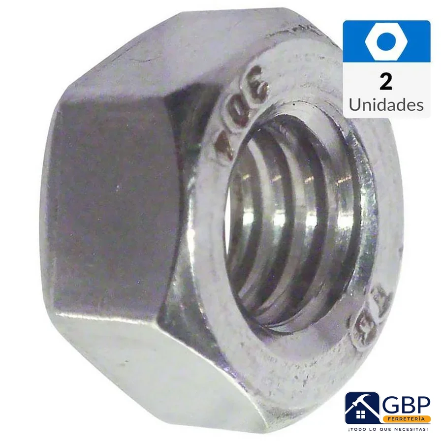Tuerca Inoxidable 5/8" - Fixser