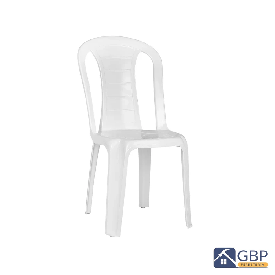 Silla Plástica sin Brazos - Genérico