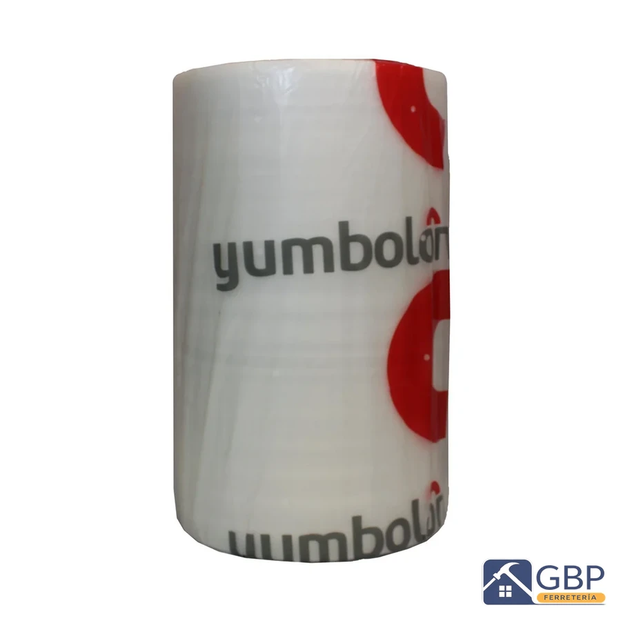 Yumbolón Rollo 5mm 1m x 50m Blanco - Yumbolón