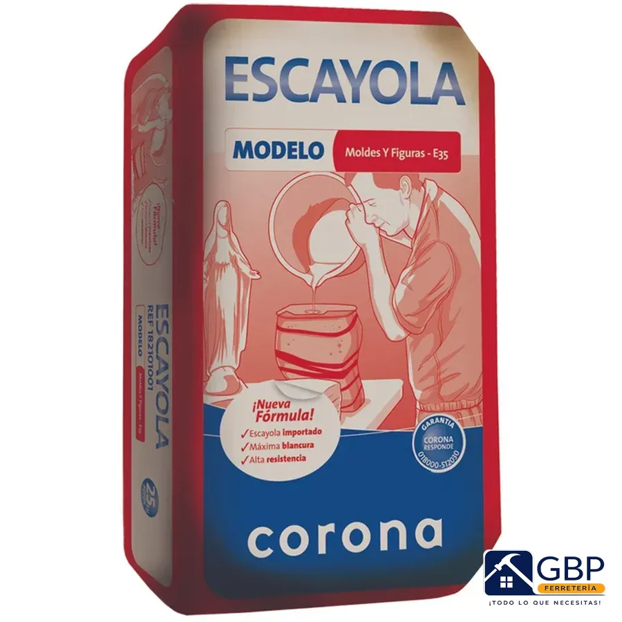 Yeso Escayola x 25 kg - Corona