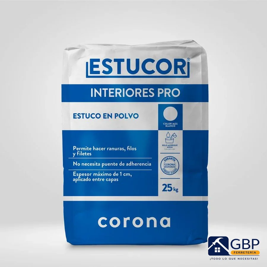 Estuco Profesional Exterior/Interior x 30 kg - Genérico