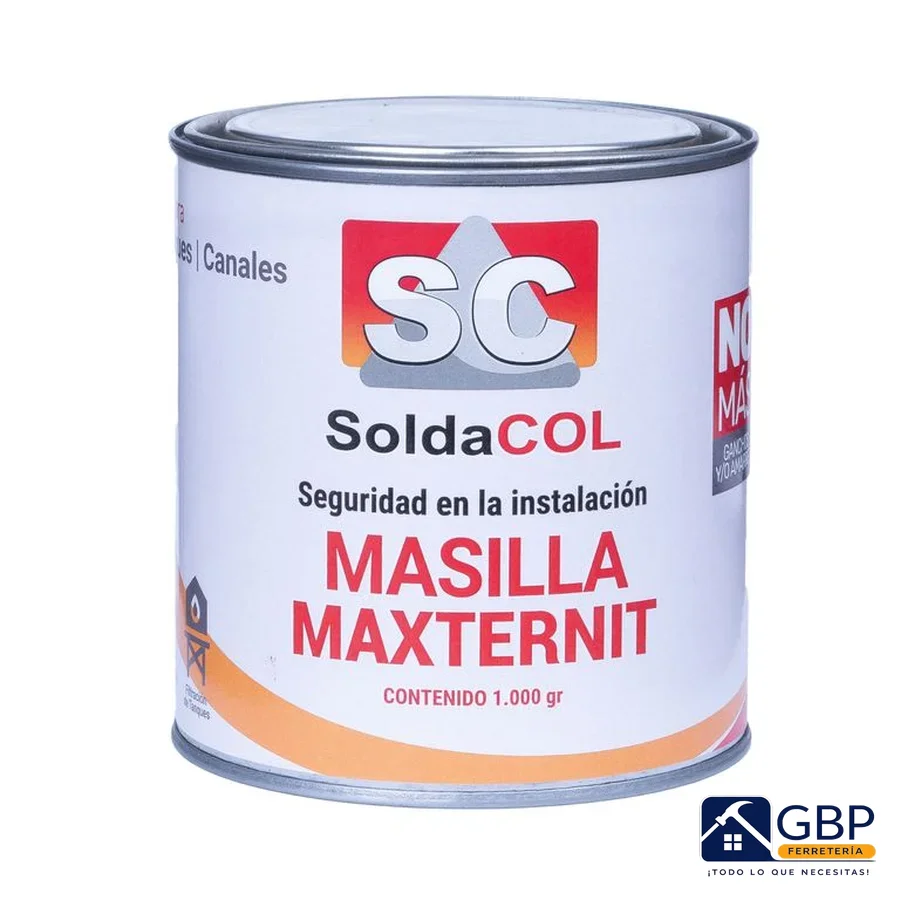 Masilla Poliéster 1/4 Galón - Soldacol