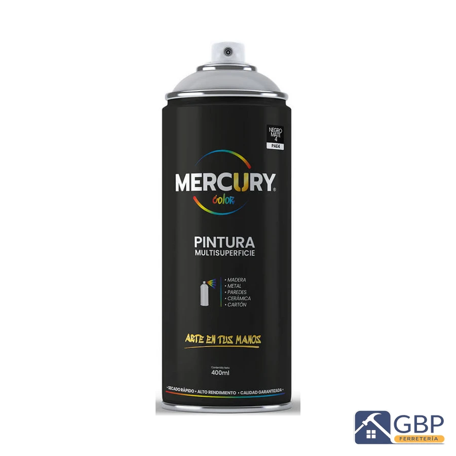 Mercury Pintura en Aerosol Brillante - Mercury