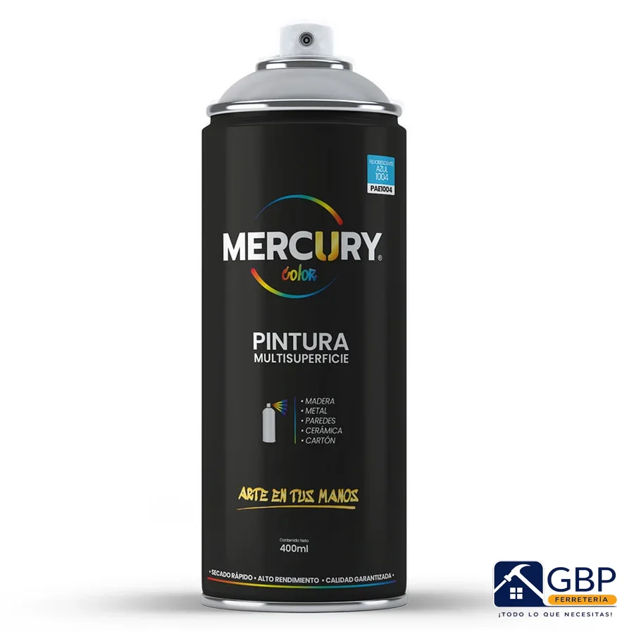 Pintura Todo Propósito Azul Fluorescente - Mercury