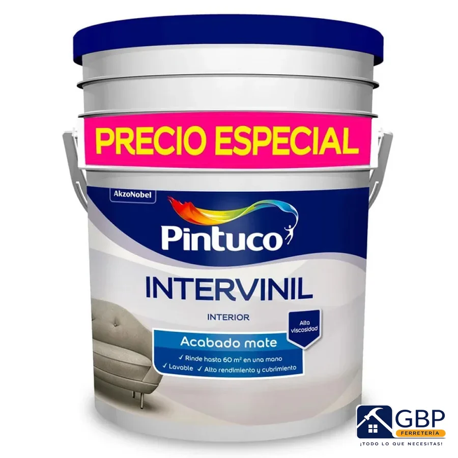 Pintura Vinilo Blanca Tipo 2 - Pintuco