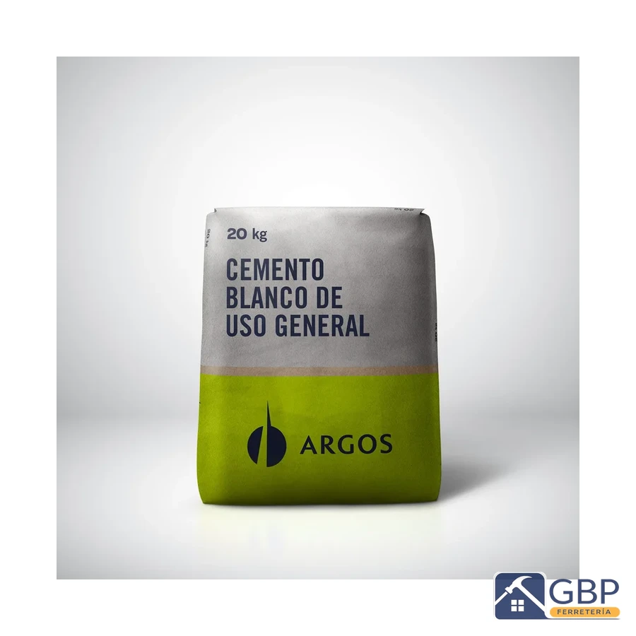Cemento Argos Blanco 20kg - Argos