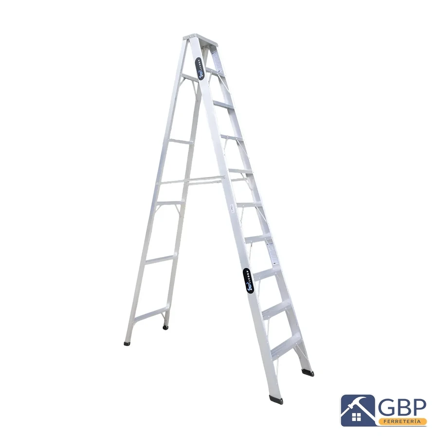 Escalera Tijera en Aluminio de 10 Peldaños - Genérico